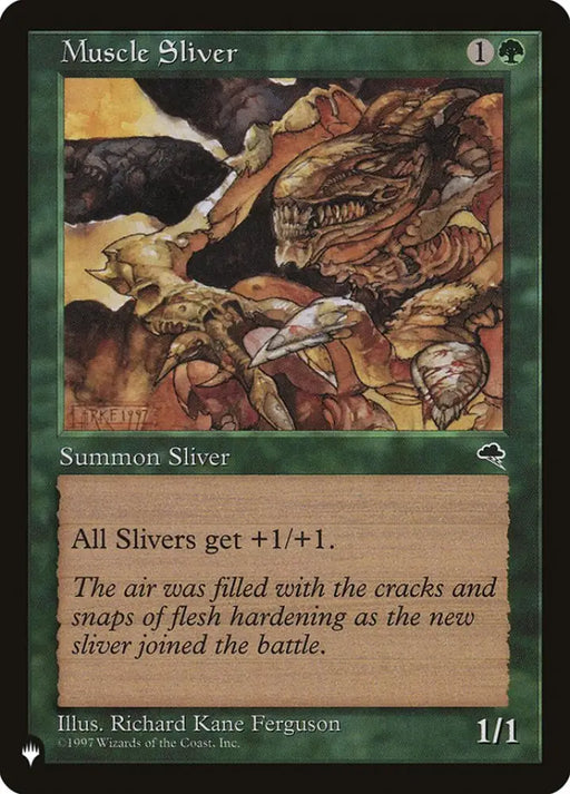 Muscle Sliver [The List] - MTG Single