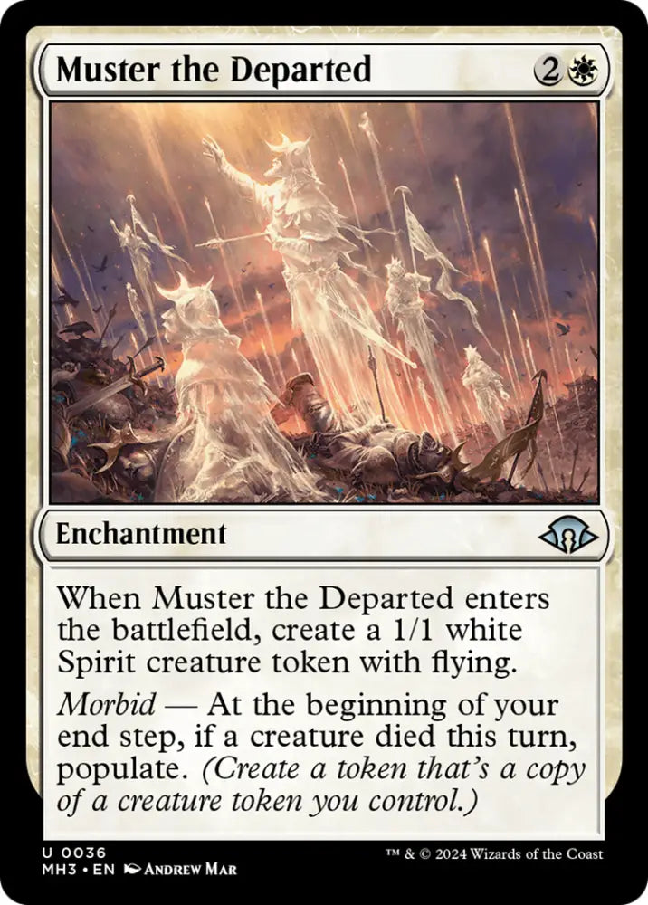 Muster the Departed [Modern Horizons 3] - MTG Single