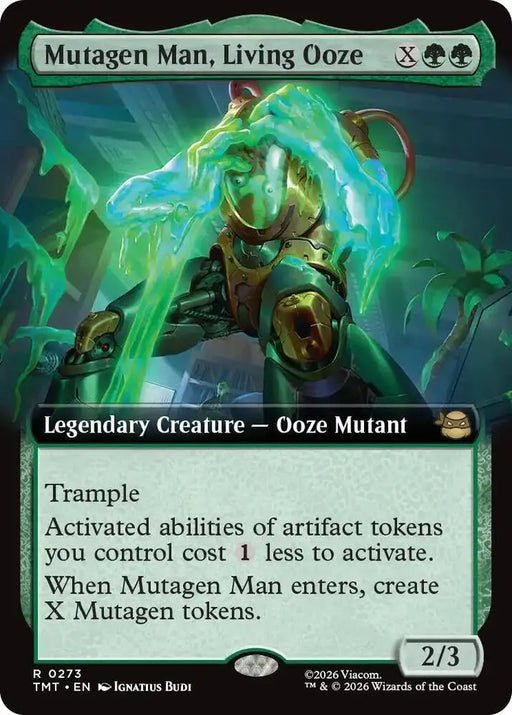 Mutagen Man, Living Ooze (Extended Art) (273) [Teenage Mutant Ninja Turtles]