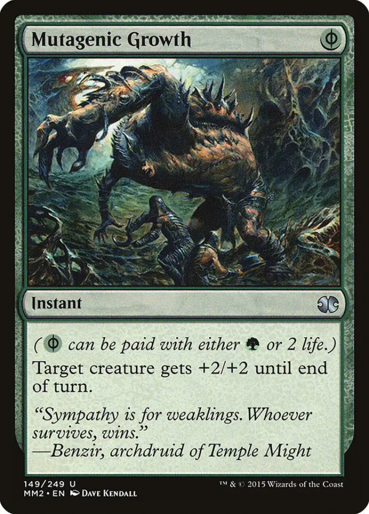 Mutagenic Growth [Modern Masters 2015] - MTG Single