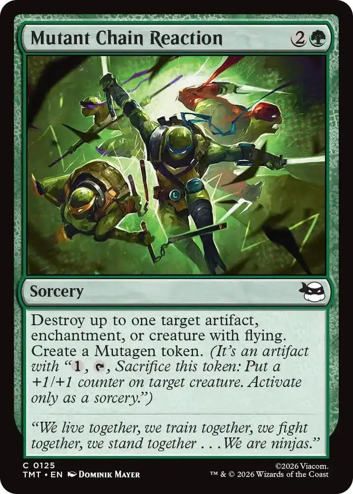 Mutant Chain Reaction (125) [Teenage Mutant Ninja Turtles]