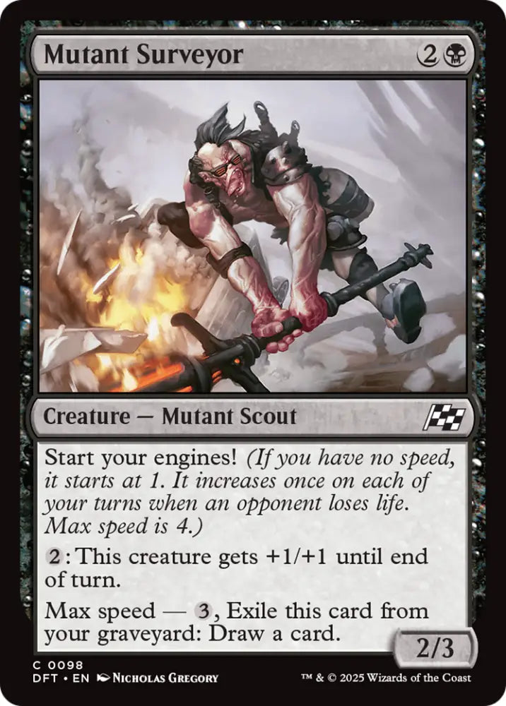 Mutant Surveyor [Aetherdrift] - MTG Single
