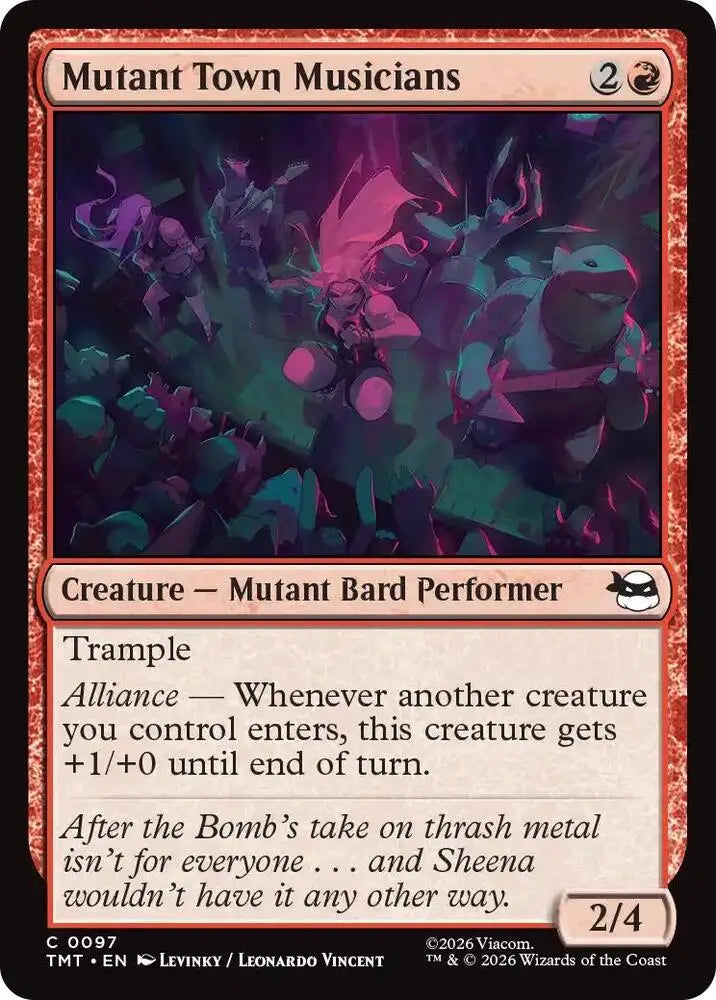 Mutant Town Musicians (97) [Teenage Mutant Ninja Turtles]