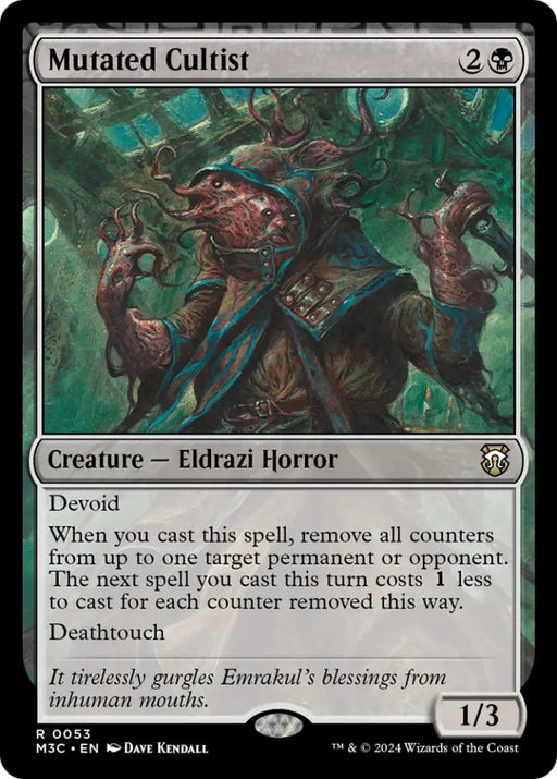 Mutated Cultist [Modern Horizons 3 Commander] - MTG Single