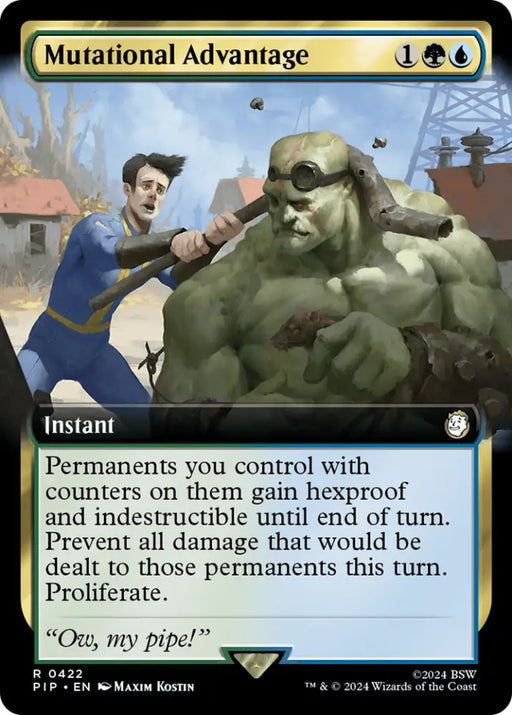 Mutational Advantage (Extended Art) [Fallout] - MTG Single