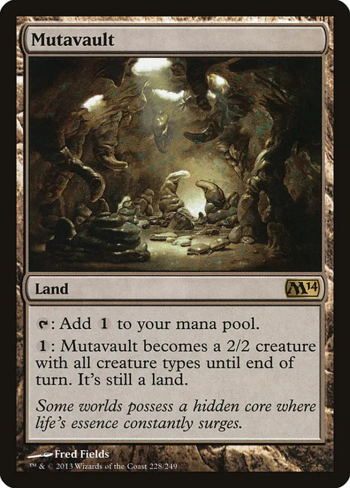 Mutavault [Magic 2014] - MTG Single