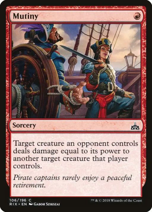 Mutiny [Rivals of Ixalan] - MTG Single