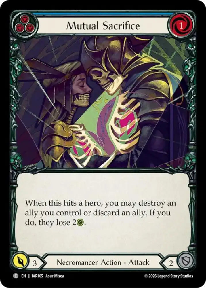 Mutual Sacrifice (Blue) (IAR105) [Usurp the Shadow Throne]