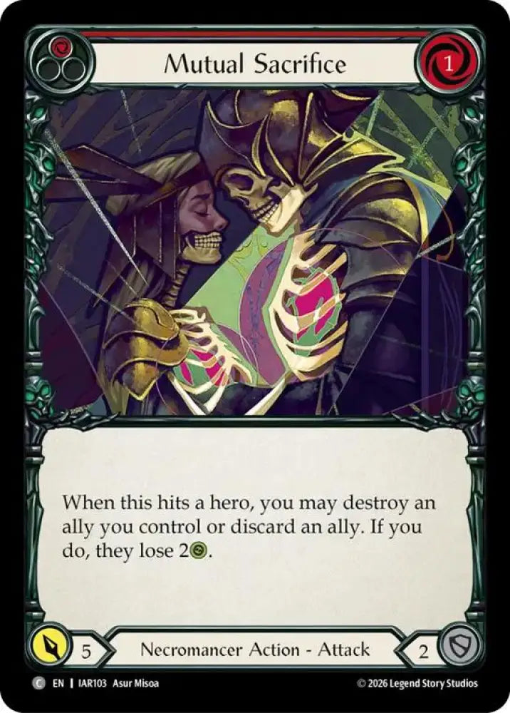 Mutual Sacrifice (Red) (IAR103) [Usurp the Shadow Throne]