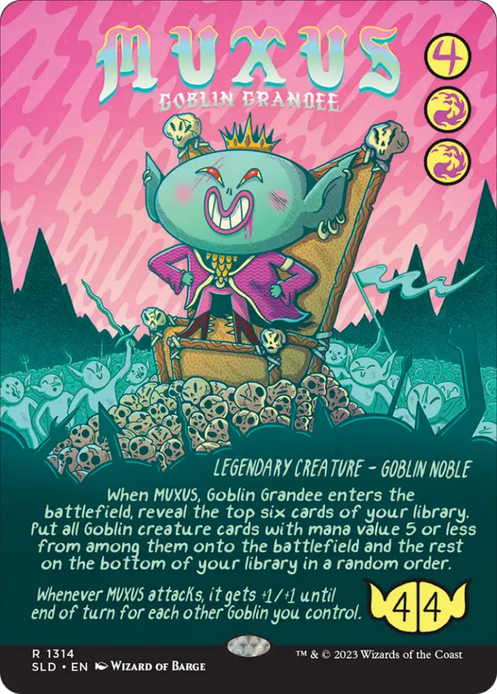 Muxus Goblin Grandee [Secret Lair Drop Series] - MTG Single