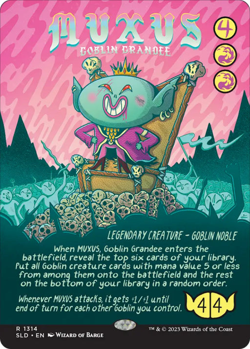 Muxus Goblin Grandee [Secret Lair Drop Series] - MTG Single