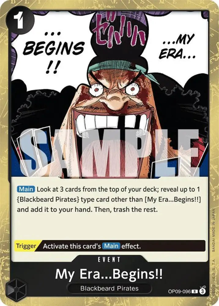 My Era...Begins!! (OP09-096) [Emperors in the New World]