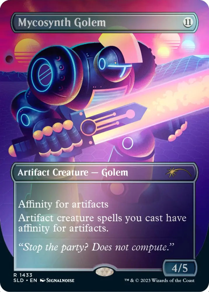Mycosynth Golem (Rainbow Foil) [Secret Lair Drop Series] - MTG Single