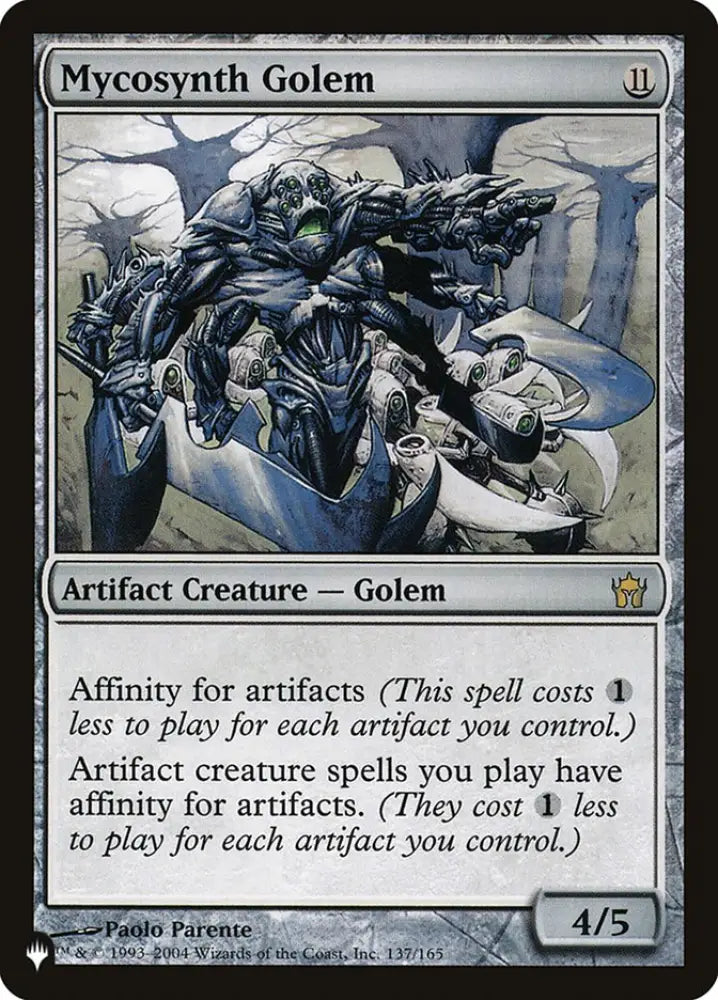 Mycosynth Golem [The List] - MTG Single