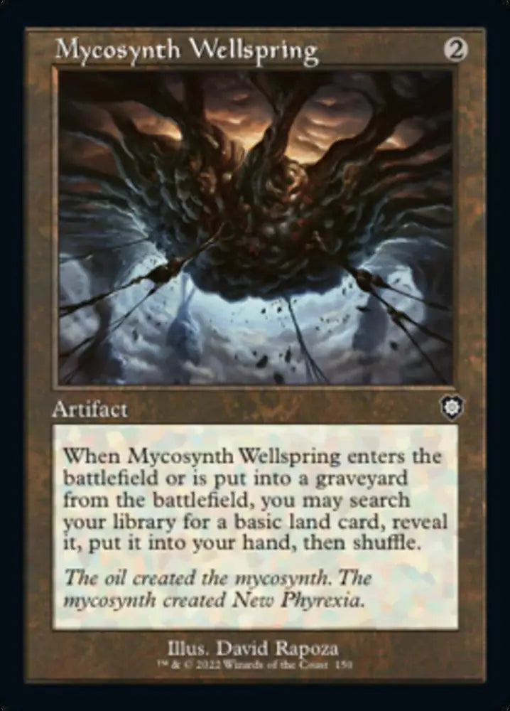 Mycosynth Wellspring (Retro) [The Brothers’ War Commander] - MTG Single