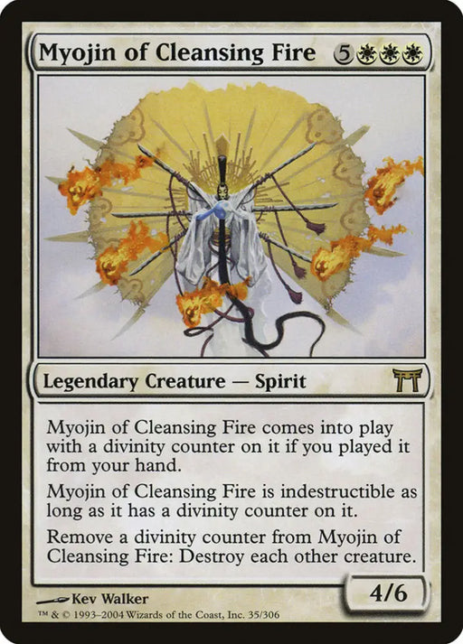 Myojin of Cleansing Fire [Champions of Kamigawa] - MTG Single