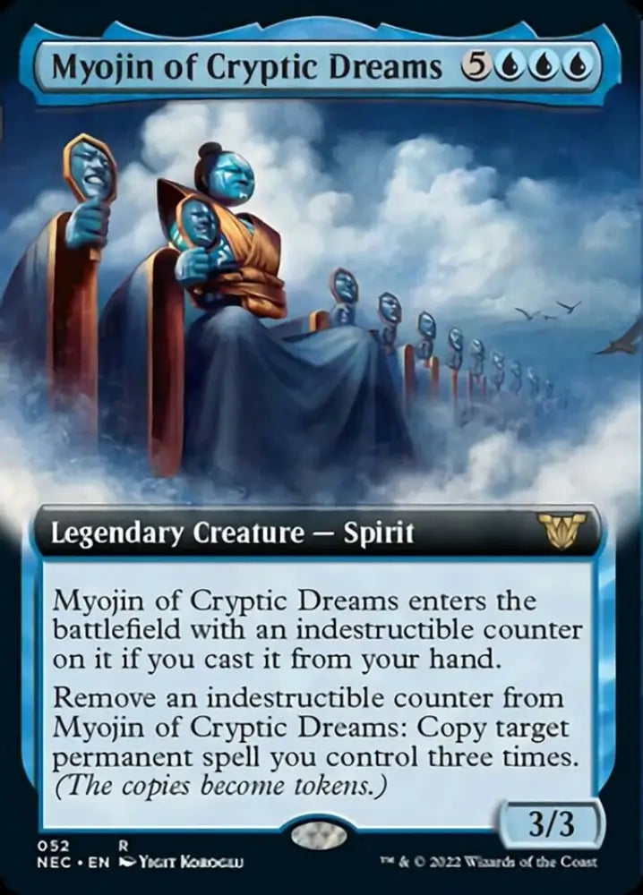 Myojin of Cryptic Dreams (Extended Art) [Kamigawa: Neon Dynasty Commander] - MTG Single