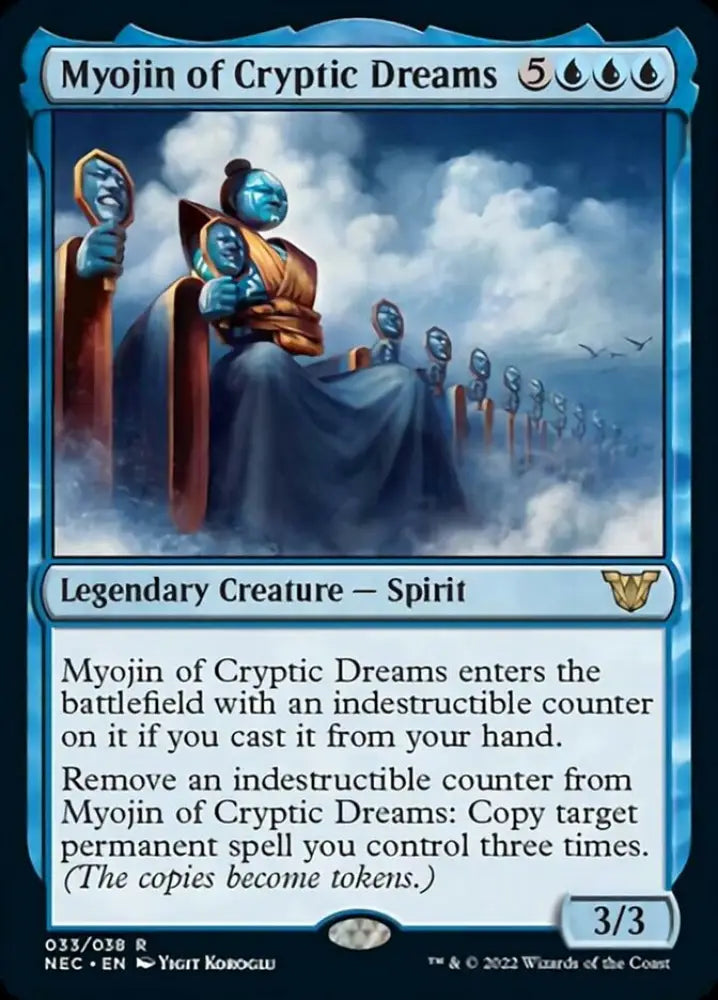 Myojin of Cryptic Dreams [Kamigawa: Neon Dynasty Commander] - MTG Single