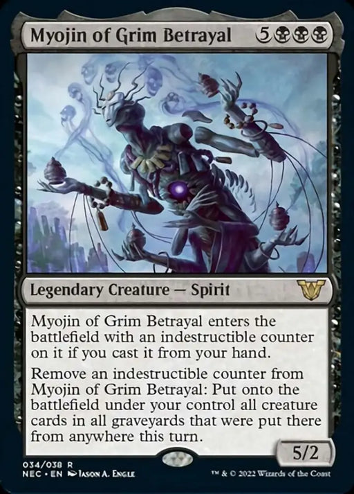 Myojin of Grim Betrayal [Kamigawa: Neon Dynasty Commander] - MTG Single