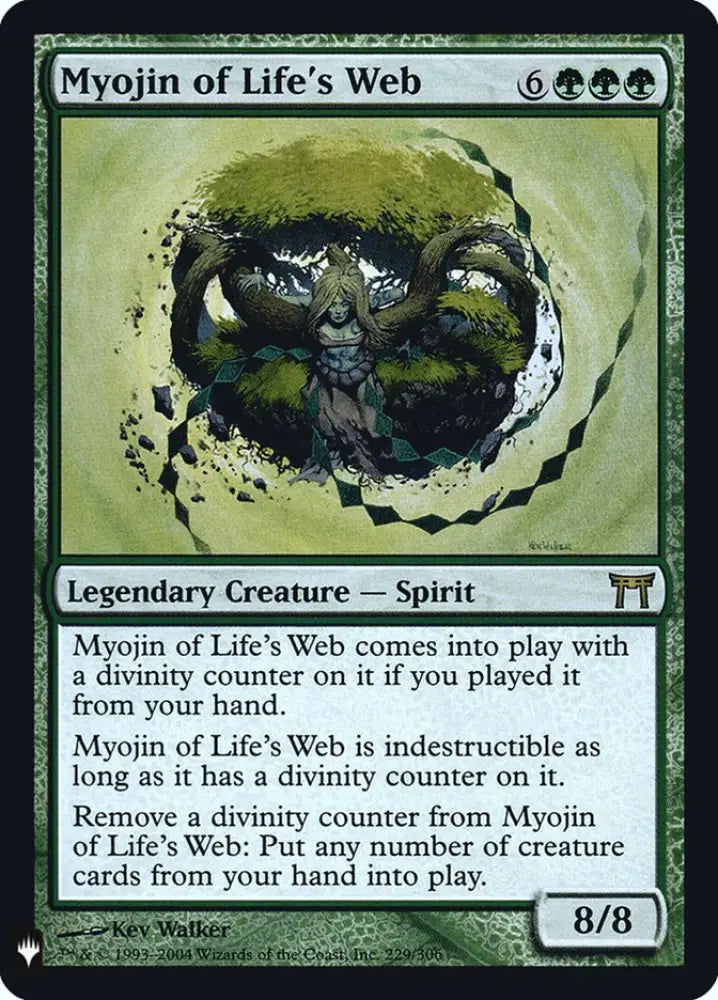 Myojin of Life’s Web [Mystery Booster] - MTG Single