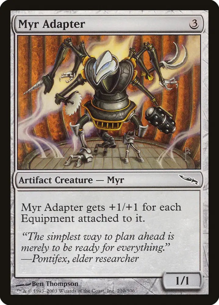 Myr Adapter [Mirrodin] - MTG Single