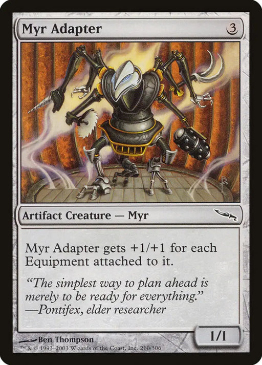 Myr Adapter [Mirrodin] - MTG Single