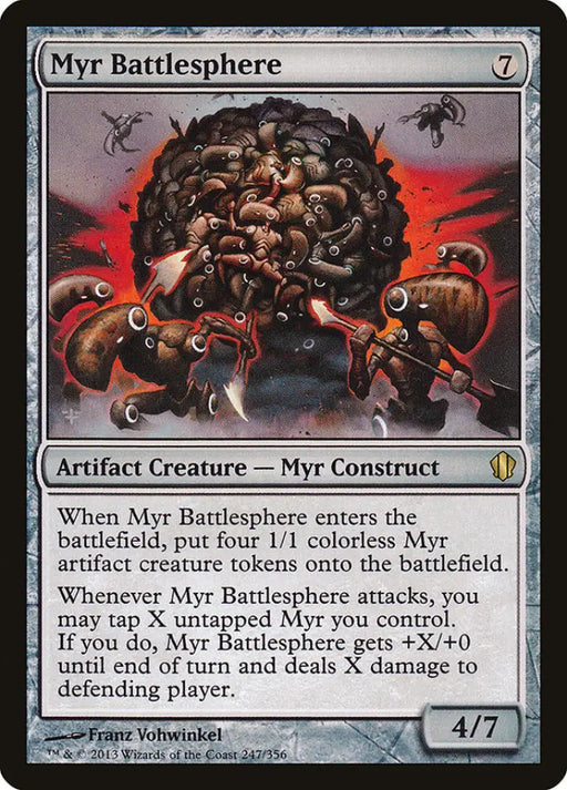 Myr Battlesphere [Commander 2013] - MTG Single
