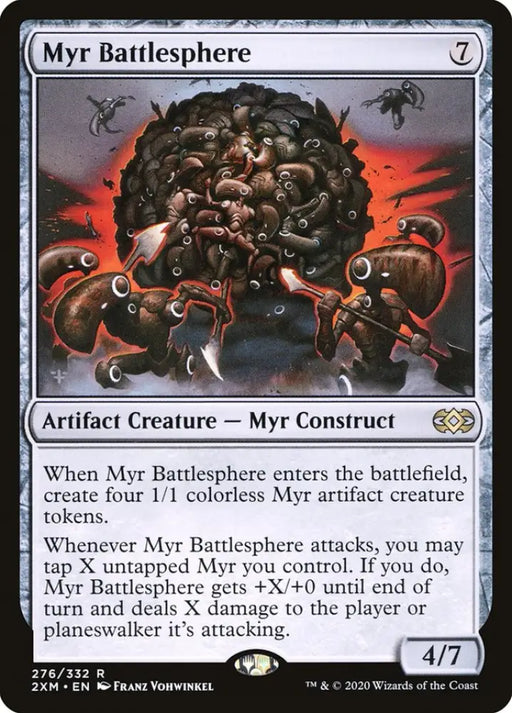 Myr Battlesphere [Double Masters] - MTG Single