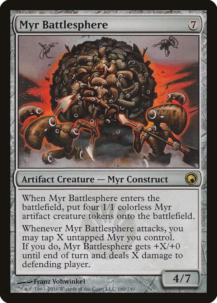 Myr Battlesphere [Scars of Mirrodin] - MTG Single