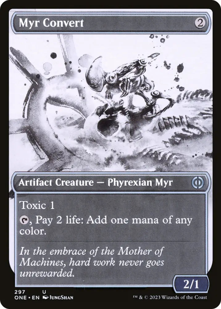 Myr Convert (Showcase Ichor) [Phyrexia: All Will Be One] - MTG Single