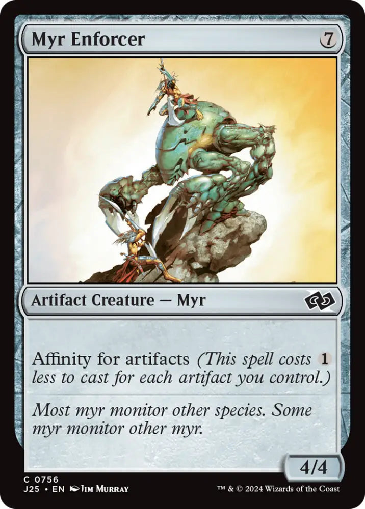 Myr Enforcer [Foundations Jumpstart] - MTG Single