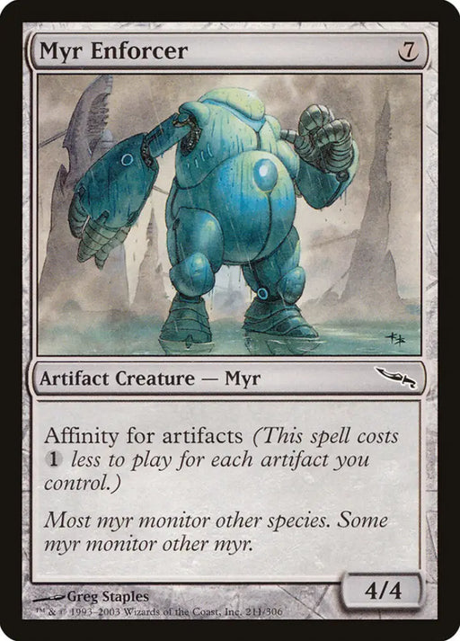 Myr Enforcer [Mirrodin] - MTG Single