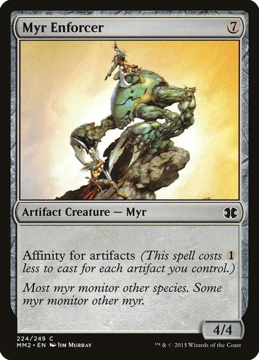 Myr Enforcer [Modern Masters 2015] - MTG Single