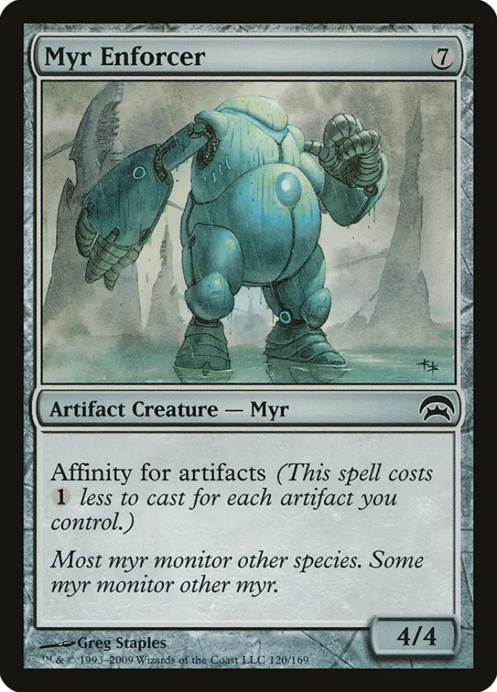 Myr Enforcer [Planechase] - MTG Single