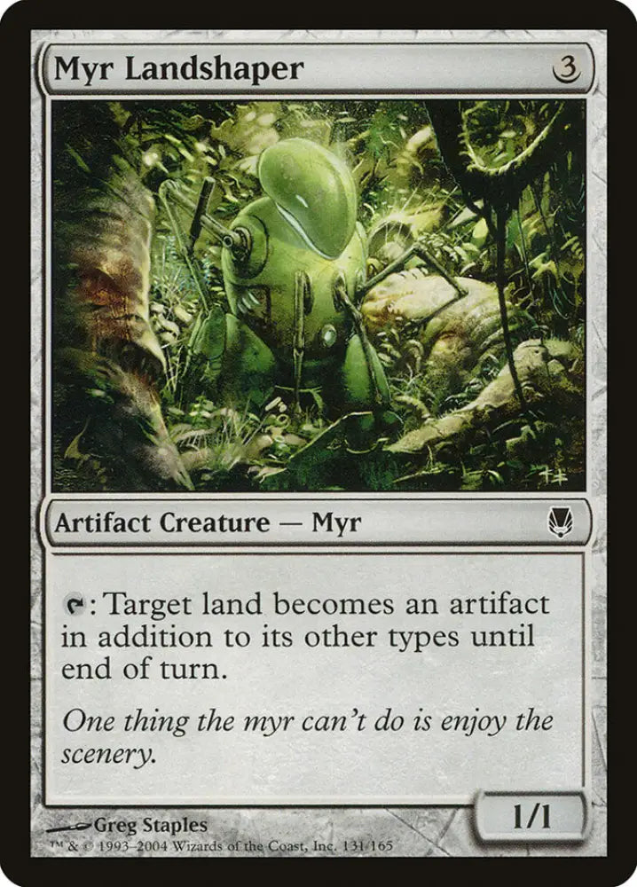 Myr Landshaper [Darksteel] - MTG Single