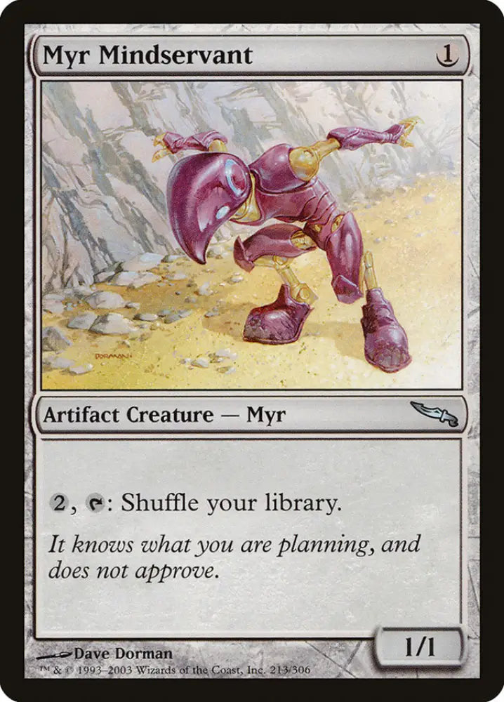 Myr Mindservant [Mirrodin] - MTG Single