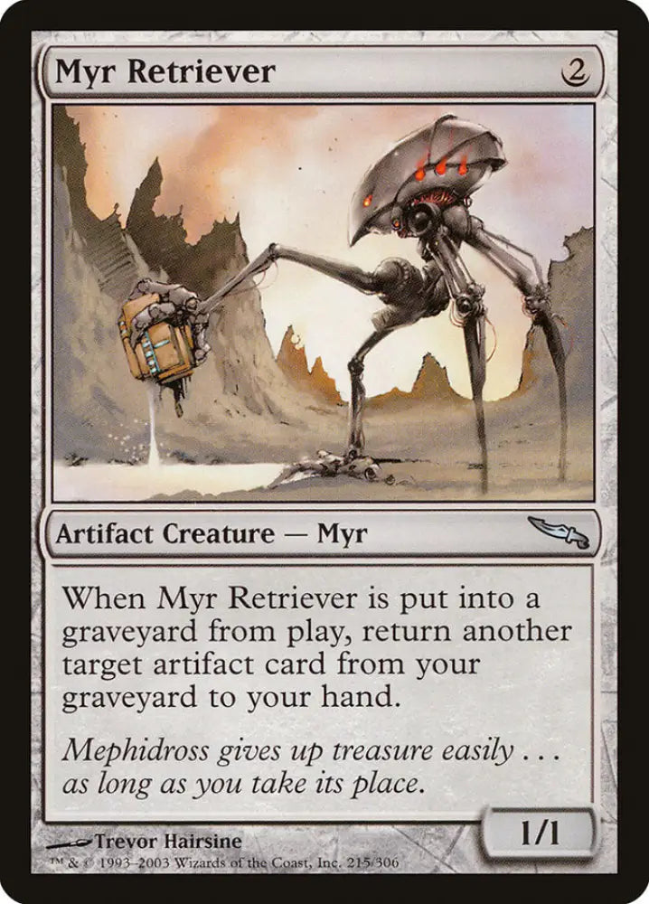 Myr Retriever [Mirrodin] - MTG Single