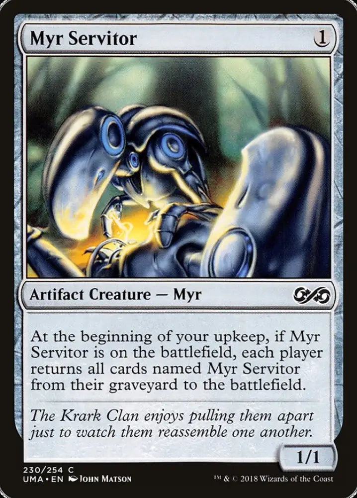 Myr Servitor [Ultimate Masters] - MTG Single