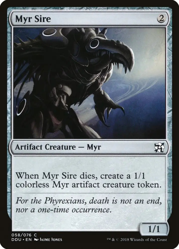 Myr Sire [Duel Decks: Elves vs. Inventors] - MTG Single