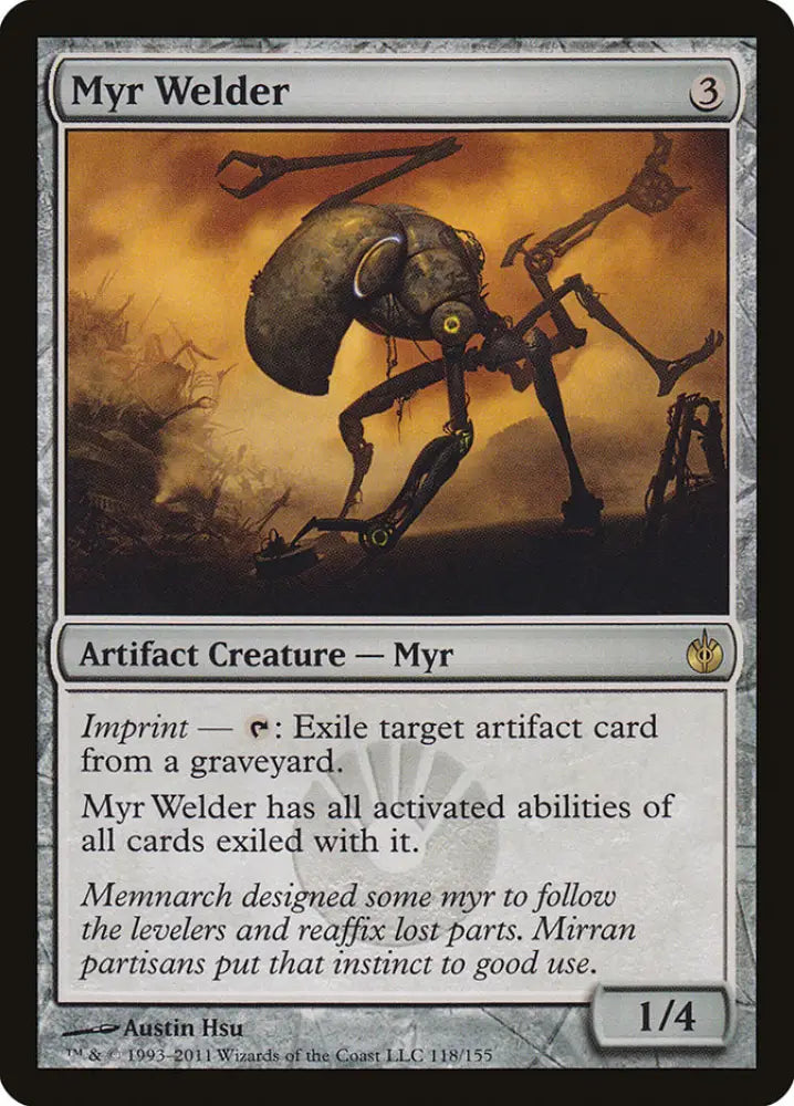 Myr Welder [Mirrodin Besieged] - MTG Single