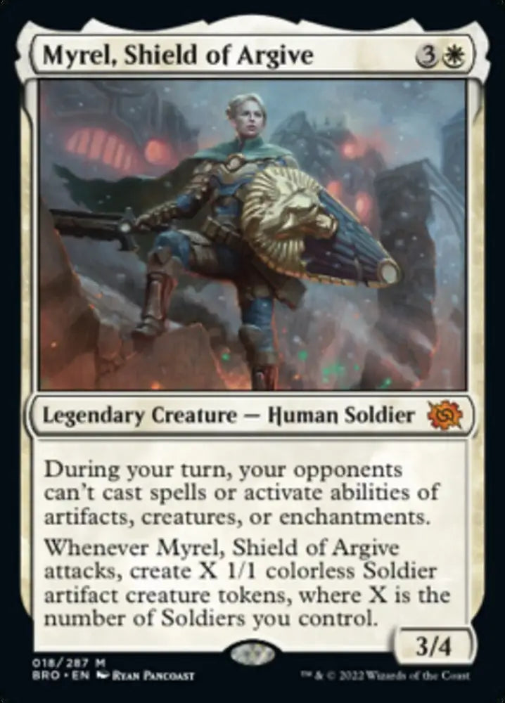 Myrel Shield of Argive [The Brothers’ War] - MTG Single