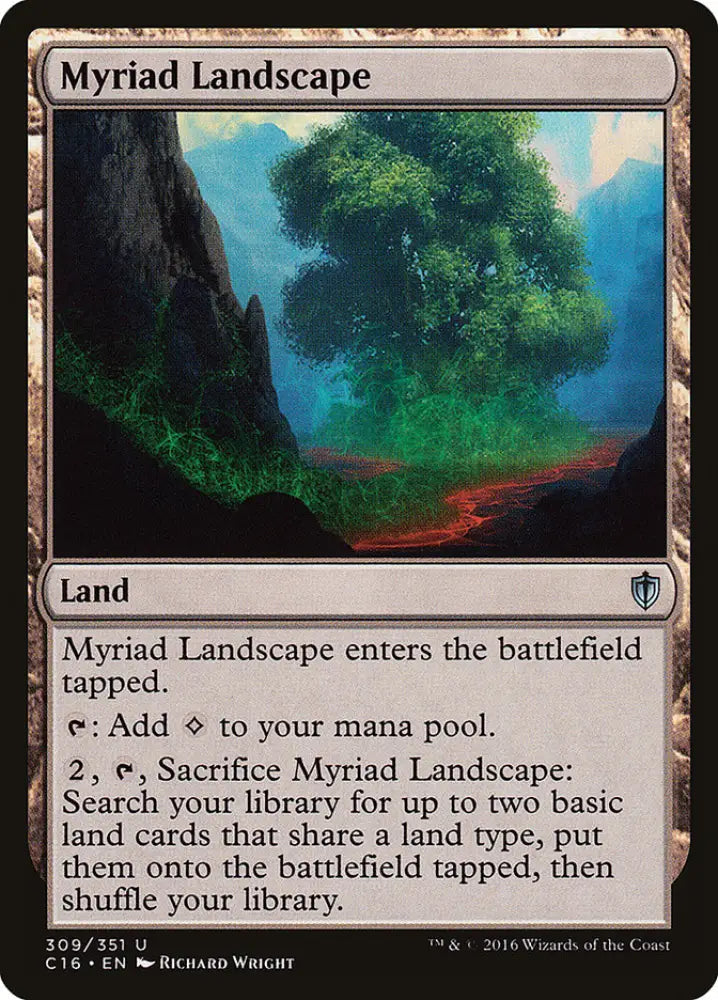 Myriad Landscape [Commander 2016] - MTG Single