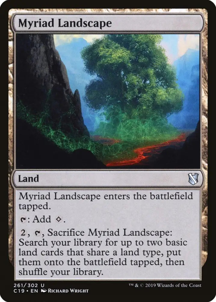 Myriad Landscape [Commander 2019] - MTG Single
