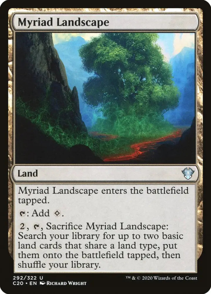 Myriad Landscape [Commander 2020] - MTG Single