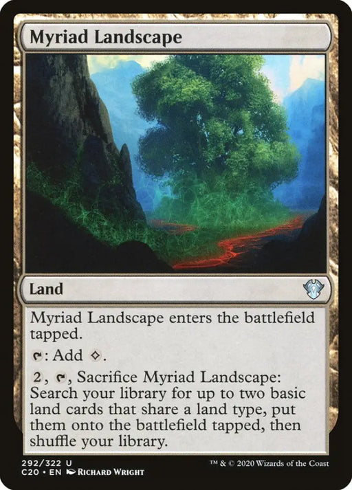 Myriad Landscape [Commander 2020] - MTG Single