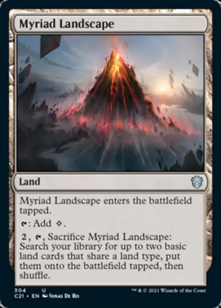 Myriad Landscape [Commander 2021] - MTG Single