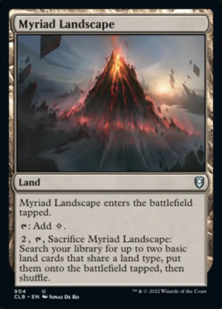 Myriad Landscape [Commander Legends: Battle for Baldur’s Gate] - MTG Single