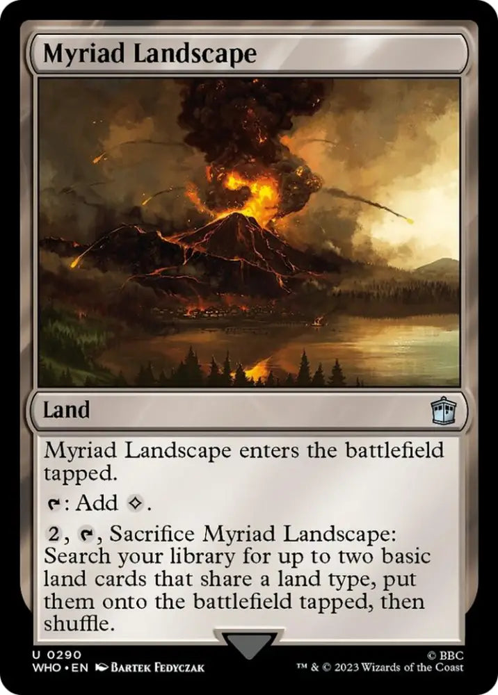 Myriad Landscape [Doctor Who] - MTG Single