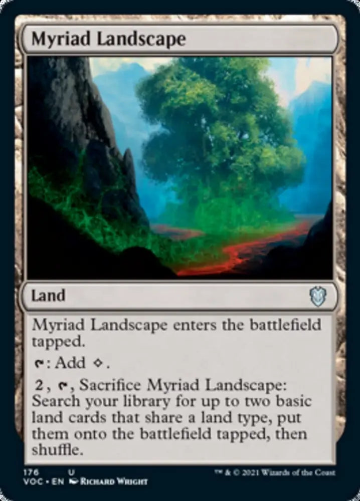 Myriad Landscape [Innistrad: Crimson Vow Commander] - MTG Single