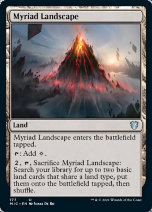 Myriad Landscape [Innistrad: Midnight Hunt Commander] - MTG Single